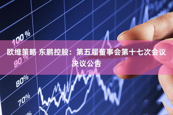 欧维策略 东鹏控股：第五届董事会第十七次会议决议公告