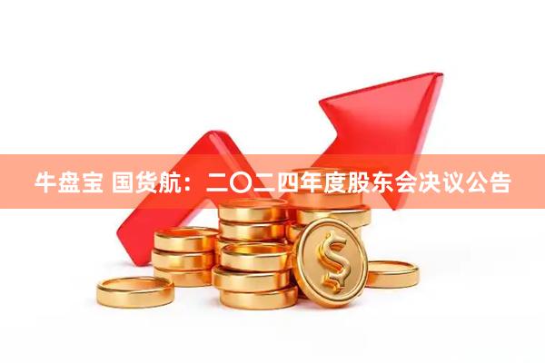 牛盘宝 国货航：二〇二四年度股东会决议公告