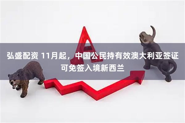 弘盛配资 11月起，中国公民持有效澳大利亚签证可免签入境新西兰