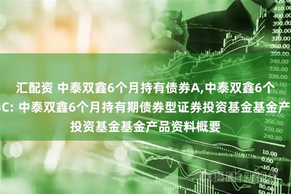 汇配资 中泰双鑫6个月持有债券A,中泰双鑫6个月持有债券C: 中泰双鑫6个月持有期债券型证券投资基金基金产品资料概要